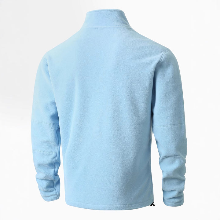 Liam™ - Mist Zip Sweater